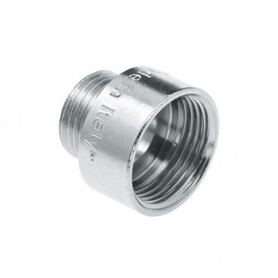 Foto van BONFIX messing verchroomd neusstuk 1inch x 1/2inch RRp