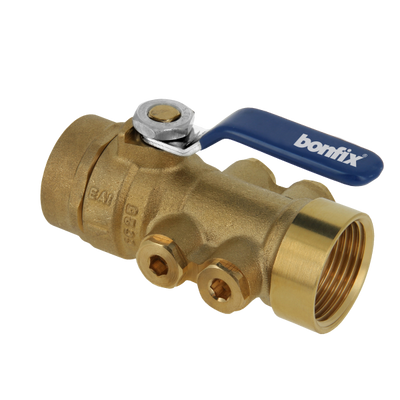 BONFIX terugstroombeveiliging met aftap TBE-EA 1/2inch RpRp Foto van BONFIX terugstroombeveiliging met aftap TBE-EA 1/2inch RpRp