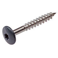 HPL screws 4.8 x 32 stainless steel A2 anthracite RAL 7016 - 200 pcs