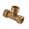 Image of BONFIX brass threaded fitting Tee external thread 1/2inch RRR