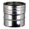 Image of Flexible chimney pipe Ø150 - male connector