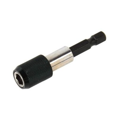 Foto van GEKO Magnetische Bithouder 1/4inch 60mm – Sterke Magnetische Grip met Vergrendelingsmechanisme