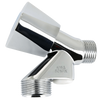 Afbeelding van BONFIX 70427 Beluchterkraan chroom knop zonder keerklep 1/2inch x 3/4inch RR