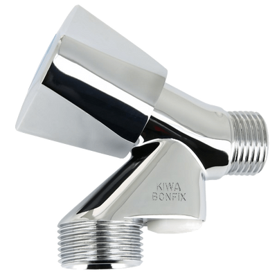 Foto van BONFIX 70427 Beluchterkraan chroom knop zonder keerklep 1/2inch x 3/4inch RR