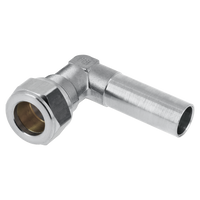 BONFIX messing vertind knelfitting insteek knie / bocht 15mm MF