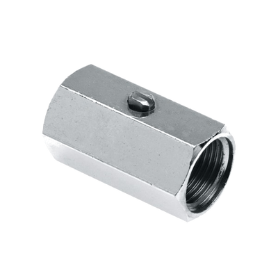 BONFIX brass chromed threaded fitting mini ball valve straight screwdriver service 3/4inch RpRp