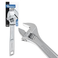 GEKO Verstelbare Moersleutel 300 mm – 0 tot 40 mm – CrV Staal – Ergonomisch