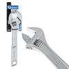 Afbeelding van GEKO Verstelbare Moersleutel 300 mm – 0 tot 40 mm – CrV Staal – Ergonomisch