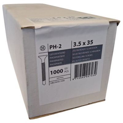 Photo of Drywall screws with drilling point 3.5 x 35 - 1000 pcs