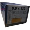 Afbeelding van QZ kozijnpluggen panhead 8.0 x 132 - 50 stuks