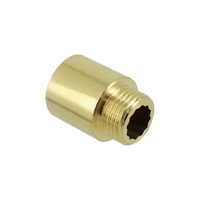 Bonfix messing kraanverlengstuk 40 mm x 1/2 inch