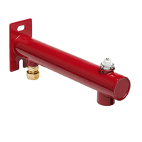BONFIX expansion tank console 3-hole assembled brass RED