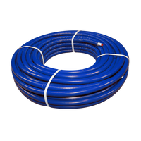 BONFIX Alu-pers - meerlagenbuis 32mm x 3mm met 6mm isolatie blauw - rol 25m