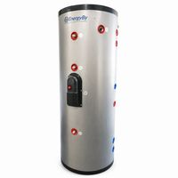 EnergyBy - 100L Domestic Hot Water Tank with 2 Heat Exchangers | Solar Ready