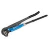 Image of Adjustable pipe wrench 1 inch – 90° angle – CrV steel – Rubber grip