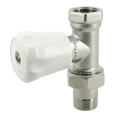 Foto van BONFIX radiatorkraan recht met koppeling 1/2inch