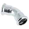 Afbeelding van BONFIX press C-staal bocht 45 graden 54mm FF