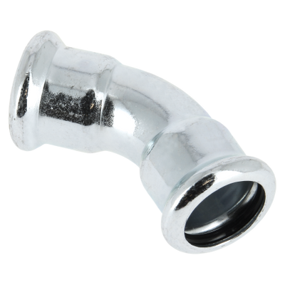 BONFIX press C-staal bocht 45 graden 54mm FF