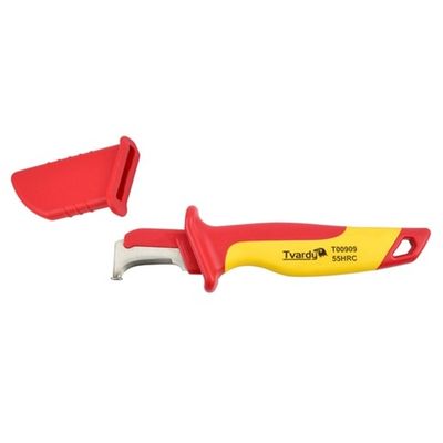 Tvardy Elektrisch Kabelmes 180 mm – Ergonomisch & VDE-gecertificeerd tot 1000V Foto van Tvardy Elektrisch Kabelmes 180 mm – Ergonomisch & VDE-gecertificeerd tot 1000V