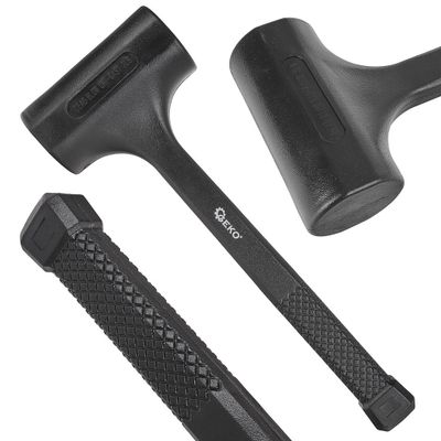 Terugslagvrije rubber hamer 1350gram Foto van Terugslagvrije rubber hamer 1350gram