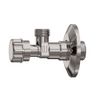 Afbeelding van Anco hoekstopkraan 1/2inch x 3/8inch met rozet en ronde handgreep