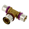Image of Bonfix Alu-press brass fitting coupling Tee reduced 26mm x 32mm x 26mm FFF