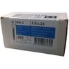 Image of Self driling screws with drilling point 3.5 x 25 galvanized - 200 pcs