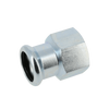 Image of BONFIX press fitting galvanized steel female adapter 54mm x 2inch FRp