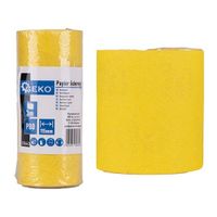 GEKO Schuurpapier op Rol P80 – 115 mm x 3 m – Voor Grof Schuurwerk