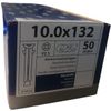Afbeelding van QZ kozijnpluggen platkop 10.0 x 132 - 50 stuks