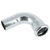 Image of BONFIX press fitting galvanized steel push-in elbow 90 degrees 12mm MF