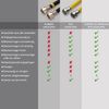 Afbeelding van Raminex RVS Superflex Premium gasslang 75 cm - M24