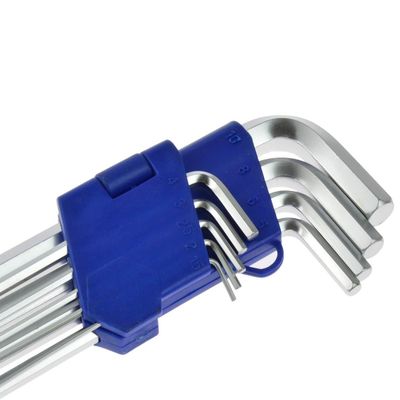 Foto van 9-delige inbussleutelset lang – Veelzijdige hex keys voor professionals en doe-het-zelvers
