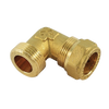 Afbeelding van Solar messing knelfitting bocht 22mm x 3/4inch (DN16)