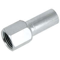 BONFIX press C-staal insteekkoppeling binnendraad 22mm x 3/4inch MRp