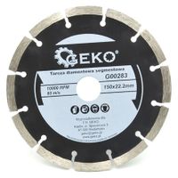 Diamantschijf voor beton en steen 150 x 8,0 x 22,2 mm - per stuk