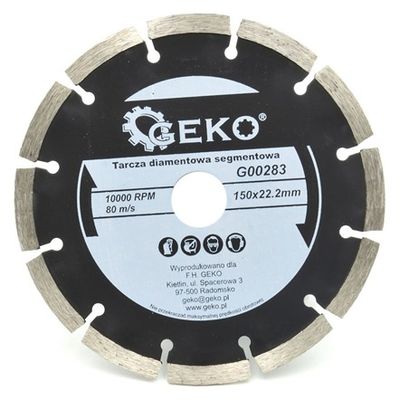 Diamantschijf voor beton en steen 150 x 8,0 x 22,2 mm - per stuk
