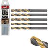 Image of Tvardy HSS Metal Drill Bit 9.50 mm – Black-Gold TiN Coated Twist Drill