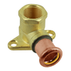 Afbeelding van Bonfix press roodkoper gas muurplaat 22 x 3/4 inch