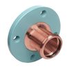 Image of BONFIX press fitting red copper wall backplate flange coupling DN80 F
