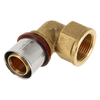 Image of Bonfix Alu-pers brass press fitting elbow 32mm x 1
