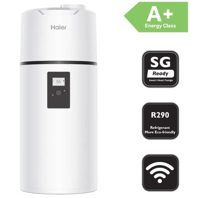 Foto van Warmtepompboiler 110 liter (100 liter klasse) – Haier HP110M8 R290