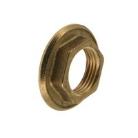 BONFIX brass threaded fitting backnut with collar 1/2inch Rp