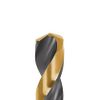 Afbeelding van Tvardy HSS Metaalboor 3.0 mm - Zwart-Goud TiN Gecoate Spiraalboor