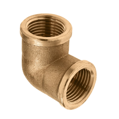 Foto van BONFIX messing draadfitting bocht 90 graden 1/4inch RpRp