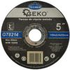 Afbeelding van Doorslijpschijf premium voor metaal 125 x 2,0 x 22,2 mm (metaalschijf) - 10 stuks