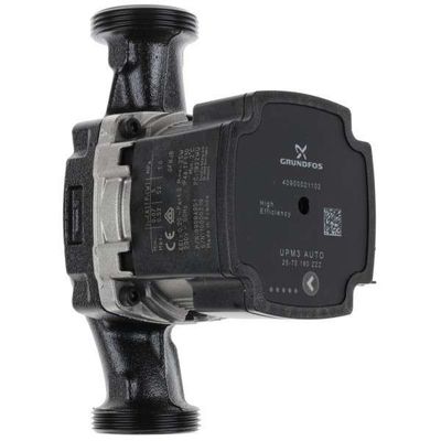 Grundfos UPM3 Auto 25-70/180 circulatiepomp (CV pomp) Foto van Grundfos UPM3 Auto 25-70/180 circulatiepomp (CV pomp)