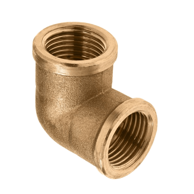 Foto van BONFIX messing draadfitting knie / bocht binnendraad 3/8inch RpRp