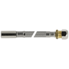 Afbeelding van BONFIX RVS flexibele aansluitleiding 35cm 10mm x 12mm insteek x knel