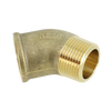 Afbeelding van BONFIX messing draadfitting bocht 45 graden 1/2inch RRp